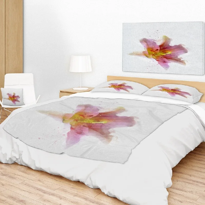 Chenille blankets with a thick and fuzzy textureChenille blankets with a thick and fuzzy textureDesignart 'Watercolor Pink Lily Flower Sketch' Floral Throw Blanket Chenille blankets with a thick and fuzzy textureChenille blankets with a thick and fuzzy textureDesignart 'Watercolor Pink Lily Flower Sketch' Floral Throw Blanket
