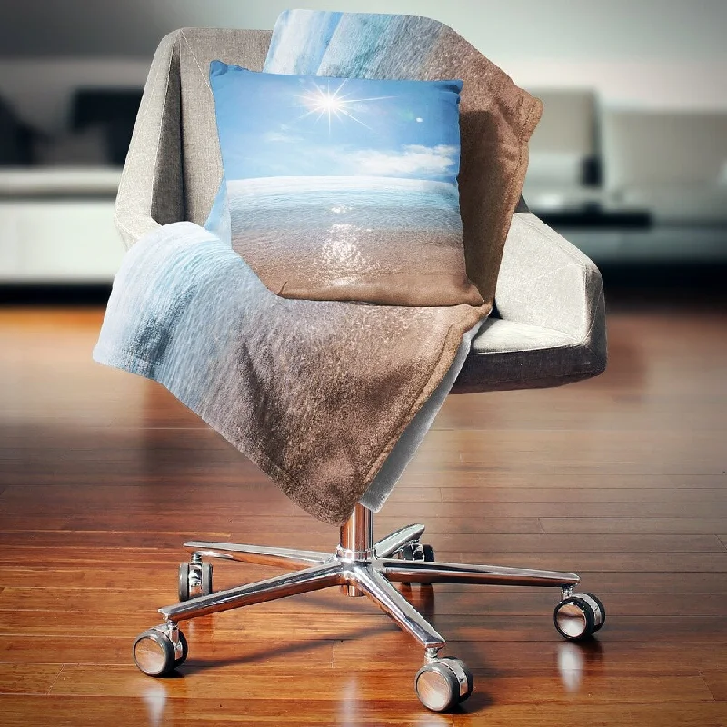 Alpaca wool blankets for a hypoallergenic and warm optionAlpaca wool blankets for a hypoallergenic and warm optionDesignart 'Serene Seascape with Bright Sun' Modern Beach Throw Blanket Alpaca wool blankets for a hypoallergenic and warm optionAlpaca wool blankets for a hypoallergenic and warm optionDesignart 'Serene Seascape with Bright Sun' Modern Beach Throw Blanket