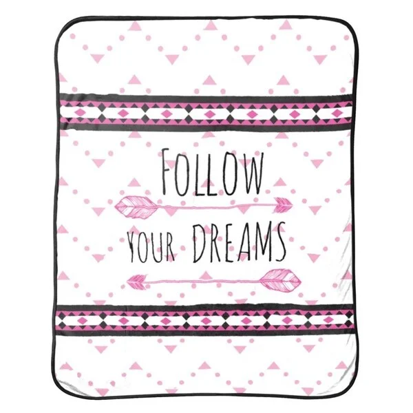 Rayon from bamboo blankets for a silky and breathable feelRayon from bamboo blankets for a silky and breathable feelLimited Too "Follow Your Dreams" Silk Touch Throw Rayon from bamboo blankets for a silky and breathable feelRayon from bamboo blankets for a silky and breathable feelLimited Too "Follow Your Dreams" Silk Touch Throw