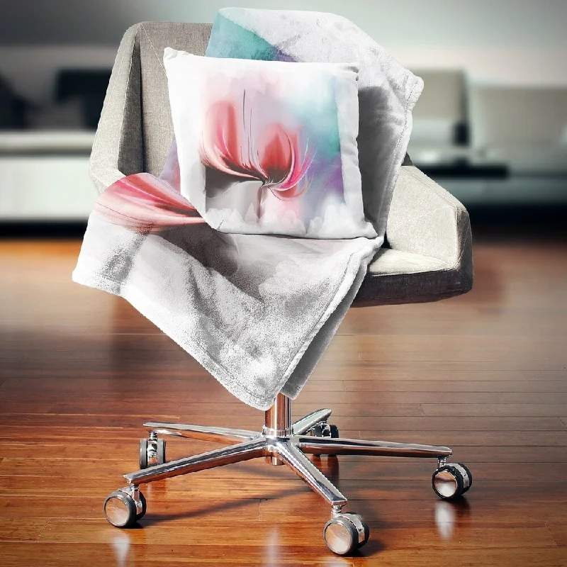 Silk blankets with a smooth and elegant touchSilk blankets with a smooth and elegant touchDesignart 'Red Abstract Flower Illustration' Floral Throw Blanket Silk blankets with a smooth and elegant touchSilk blankets with a smooth and elegant touchDesignart 'Red Abstract Flower Illustration' Floral Throw Blanket