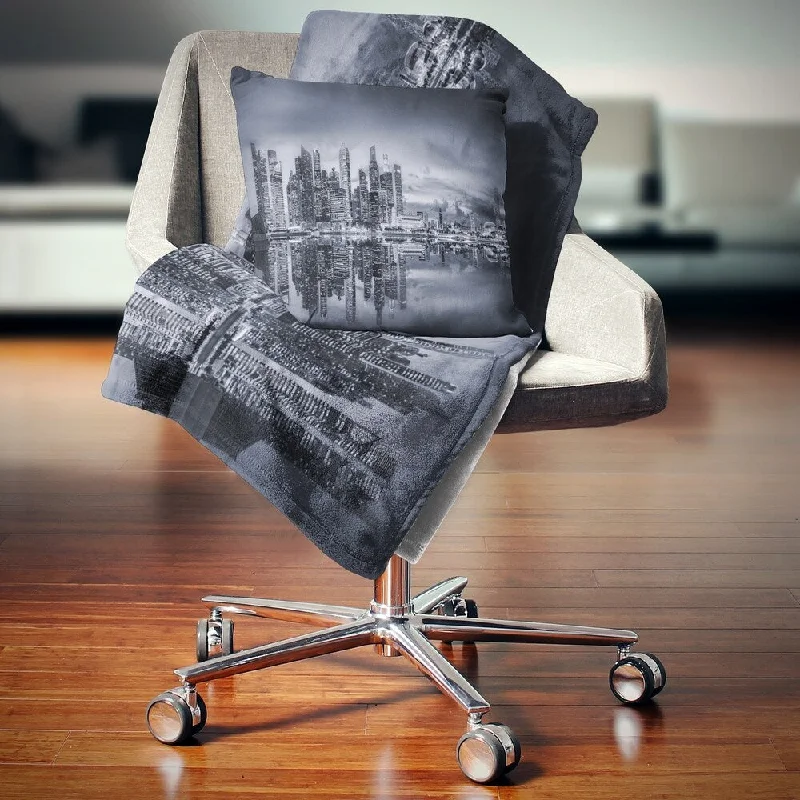 Chenille blankets with a thick and fuzzy textureChenille blankets with a thick and fuzzy textureDesignart 'Singapore Skyline and Marina Bay' Cityscape Throw Blanket Chenille blankets with a thick and fuzzy textureChenille blankets with a thick and fuzzy textureDesignart 'Singapore Skyline and Marina Bay' Cityscape Throw Blanket