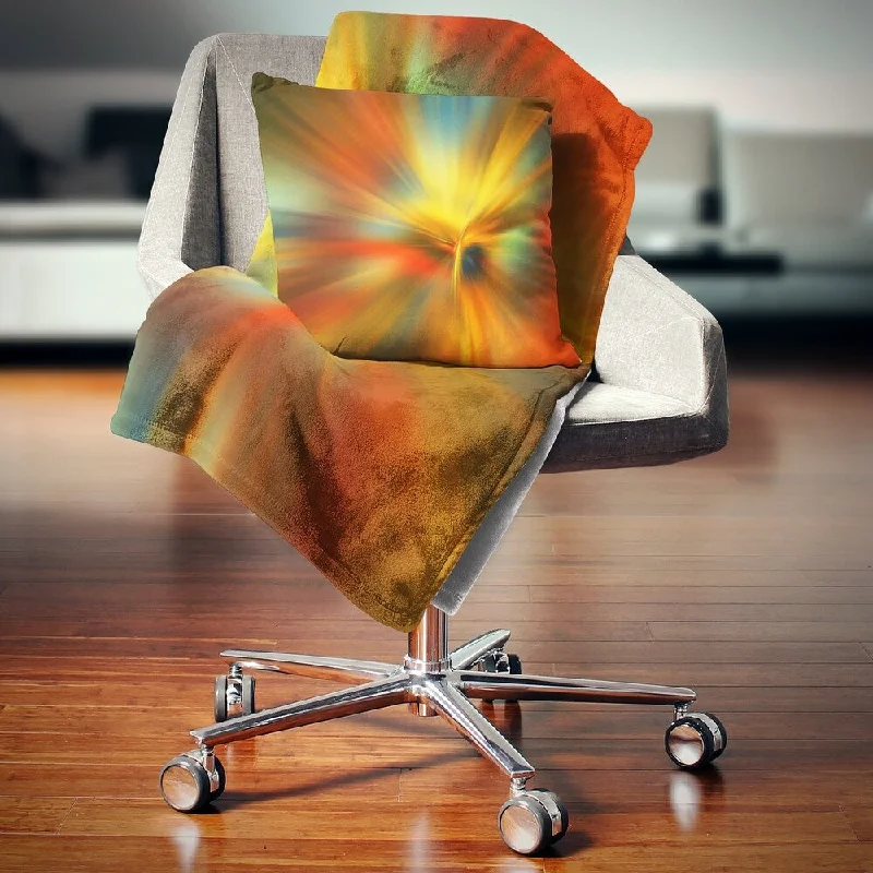 Linen blankets with a rustic and textured lookLinen blankets with a rustic and textured lookDesignart 'Yellow Focus Color' Abstract Throw Blanket Linen blankets with a rustic and textured lookLinen blankets with a rustic and textured lookDesignart 'Yellow Focus Color' Abstract Throw Blanket