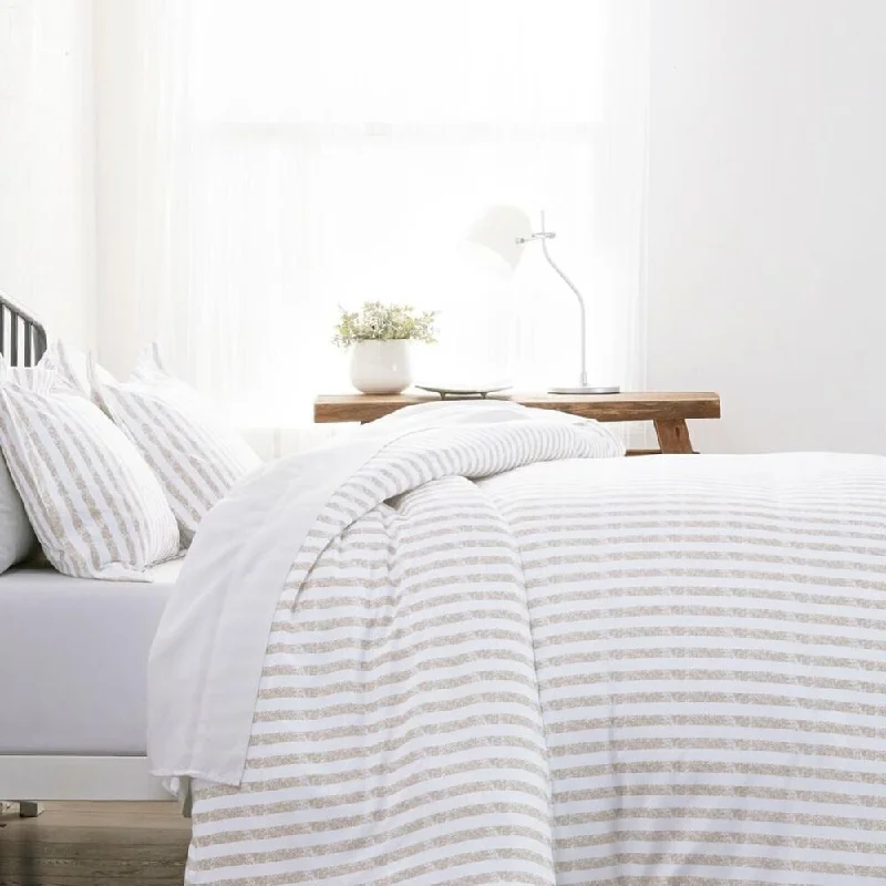 Linen blankets with a rustic and textured lookLinen blankets with a rustic and textured look3pc Twin/Twin XL Puffed Rugged Stripes Duvet Cover Set Ivory Linen blankets with a rustic and textured lookLinen blankets with a rustic and textured look3pc Twin/Twin XL Puffed Rugged Stripes Duvet Cover Set Ivory