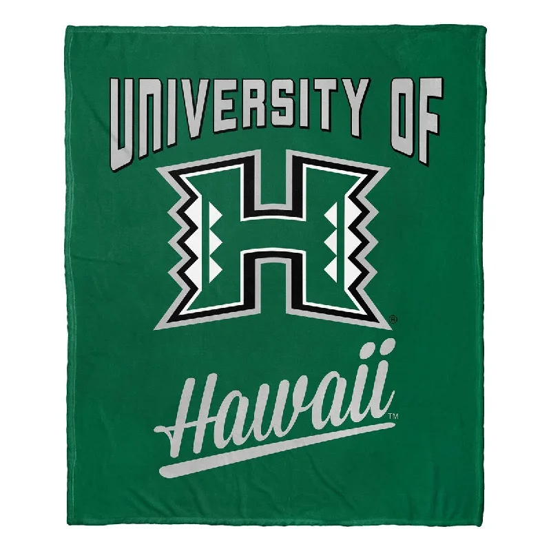 Silk blankets with a smooth and elegant touchSilk blankets with a smooth and elegant touchNCAA Hawaii Alumni Silk Touch Throw