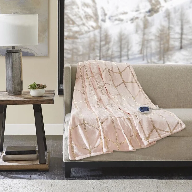 Cashmere blankets for ultimate softness and luxuryCashmere blankets for ultimate softness and luxury50" x 60" Metallic Print Electric Heated Throw Blanket Blush Cashmere blankets for ultimate softness and luxuryCashmere blankets for ultimate softness and luxury50" x 60" Metallic Print Electric Heated Throw Blanket Blush