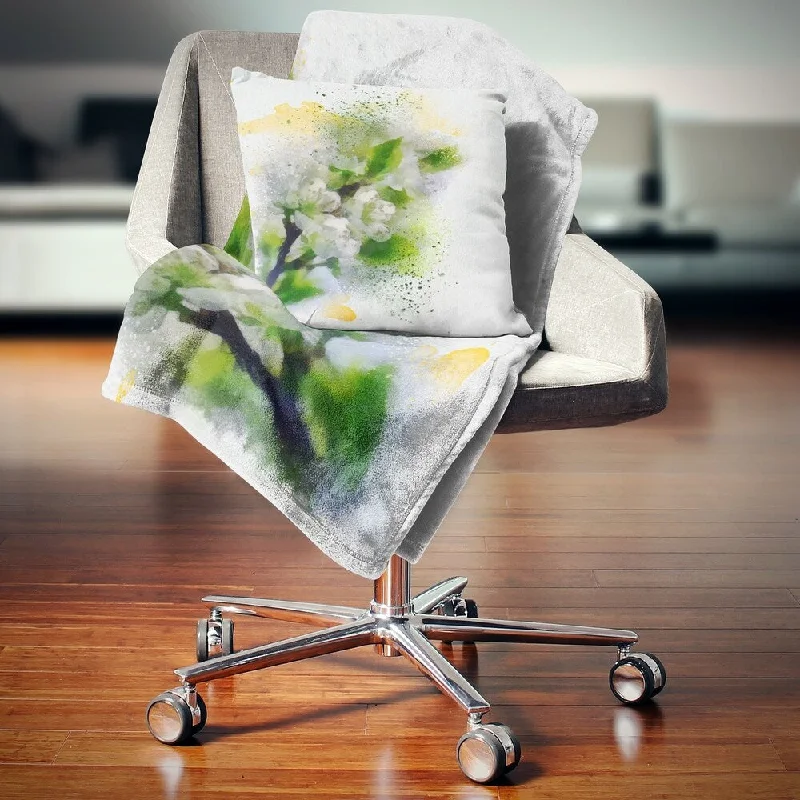 Microfiber blankets that are durable and easy to care forMicrofiber blankets that are durable and easy to care forDesignart 'Cherry Branch with Leaves and Flowers' Flower Throw Blanket Microfiber blankets that are durable and easy to care forMicrofiber blankets that are durable and easy to care forDesignart 'Cherry Branch with Leaves and Flowers' Flower Throw Blanket