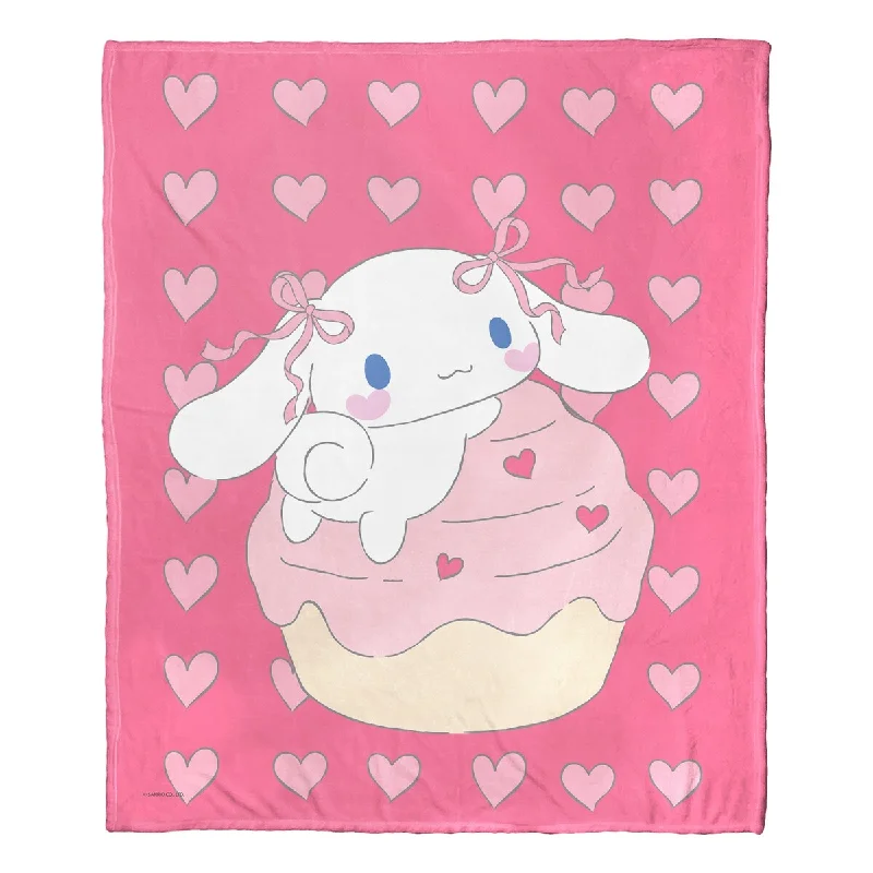 Chenille blankets with a thick and fuzzy textureChenille blankets with a thick and fuzzy textureENT 236 Cinnamoroll, Cupcake Climb Silk Touch Throw Blanket Chenille blankets with a thick and fuzzy textureChenille blankets with a thick and fuzzy textureENT 236 Cinnamoroll, Cupcake Climb Silk Touch Throw Blanket