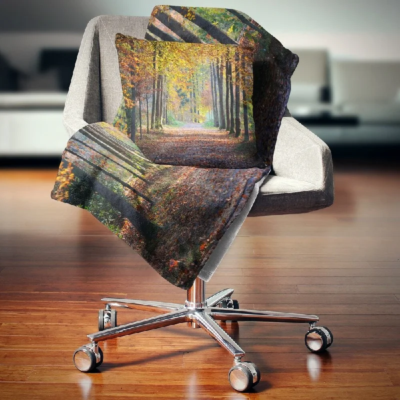 Mohair blankets with a unique sheen and softnessMohair blankets with a unique sheen and softnessDesignart 'Wide Pathway in Yellow Fall Forest' Landscape Photography Throw Blanket Mohair blankets with a unique sheen and softnessMohair blankets with a unique sheen and softnessDesignart 'Wide Pathway in Yellow Fall Forest' Landscape Photography Throw Blanket