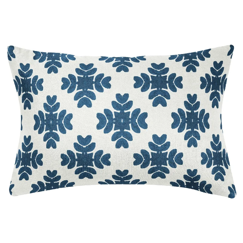 Hypoallergenic Pillows for Allergy SufferersBrushstrokes Navy 14x20 Pillow