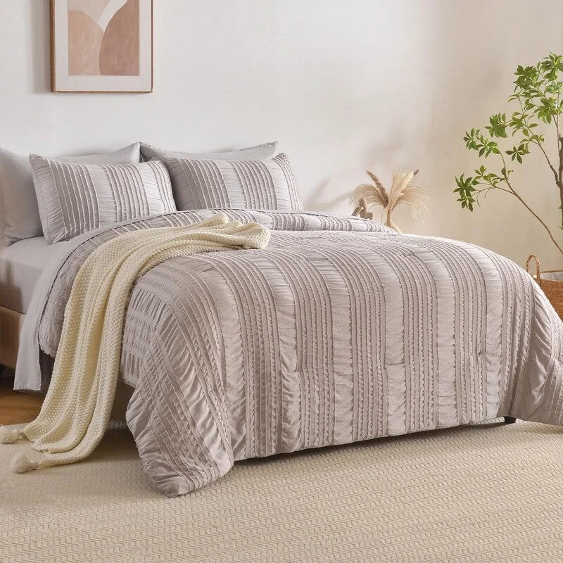 Silk - filled comforters for a luxurious and smooth touch7 Piece Shabby Chic Boho Bedding Comforter Set Silk - filled comforters for a luxurious and smooth touch7 Piece Shabby Chic Boho Bedding Comforter Set
