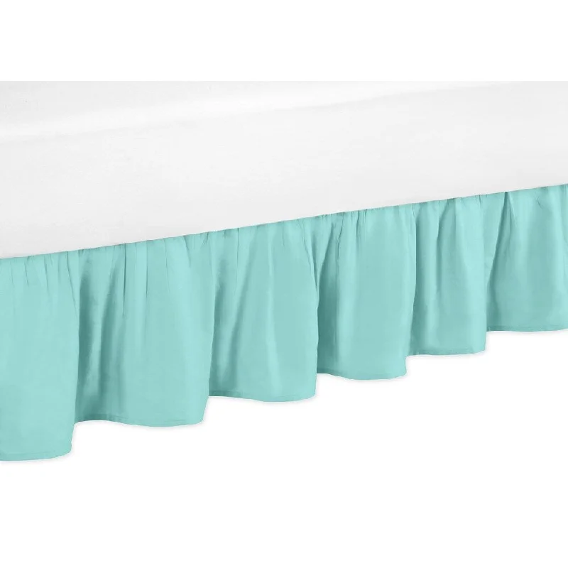 Bed skirts with a football - team - colored patternSweet Jojo Designs Skylar Collection Bedskirt Bed skirts with a football - team - colored patternSweet Jojo Designs Skylar Collection Bedskirt