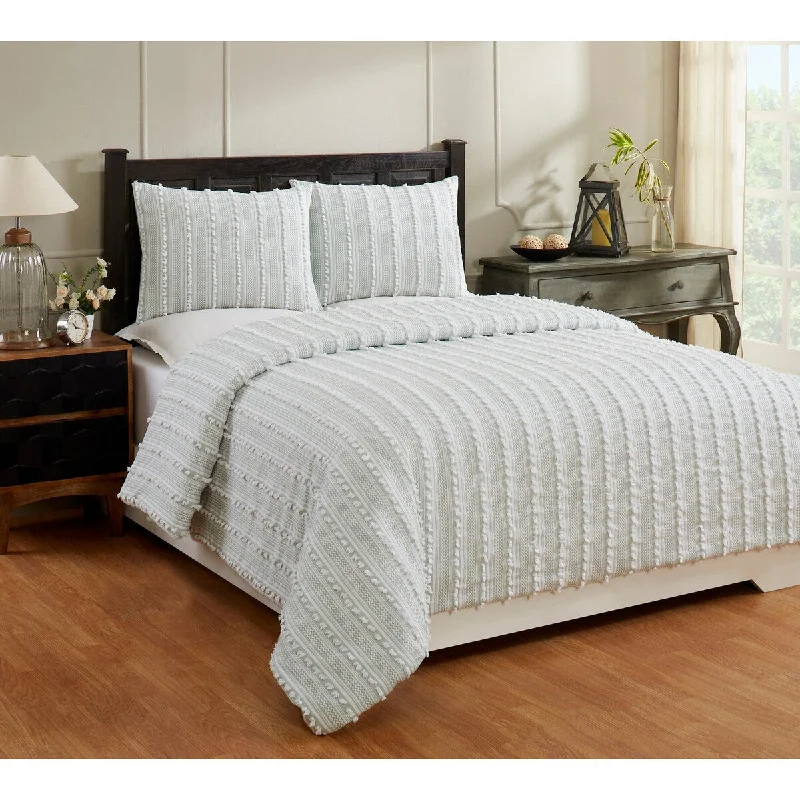 Queen - size comforters for standard queen - sized mattressesBetter Trends Angelique Comforter Set 100% Cotton Tufted Soft Plush Chenille Elegant Stripes Machine Washable & Tumble Dry Queen - size comforters for standard queen - sized mattressesBetter Trends Angelique Comforter Set 100% Cotton Tufted Soft Plush Chenille Elegant Stripes Machine Washable & Tumble Dry