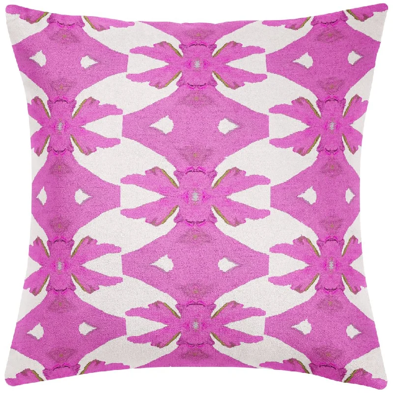 Down Alternative Pillows for Ethical ChoicesPalm Pink 26x26 Pillow