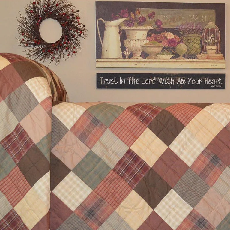 gothic style bedspreads with dark colors and ornate details for a mysterious bedroomAutumn Plaid Hand Quilted Bedspread Quilt gothic style bedspreads with dark colors and ornate details for a mysterious bedroomAutumn Plaid Hand Quilted Bedspread Quilt