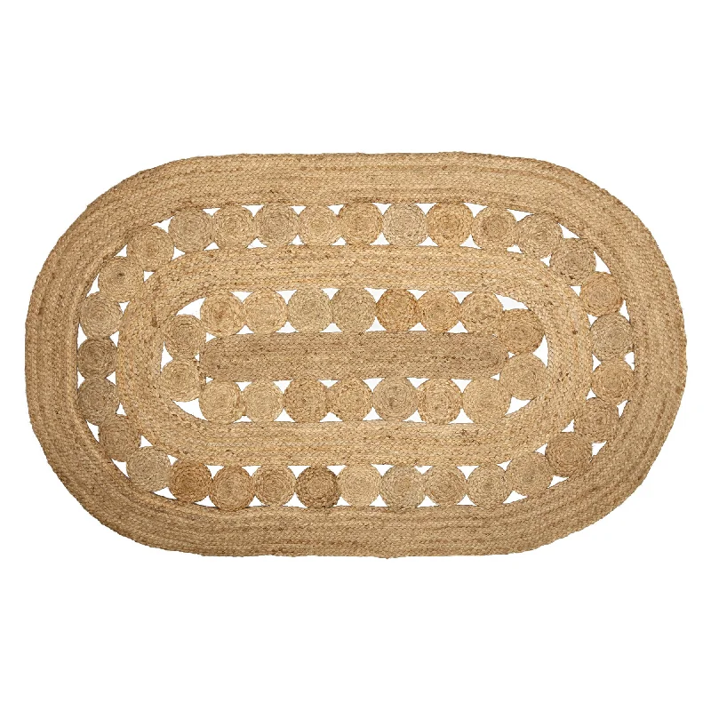 King - size bed skirts in solid colorsCeleste Jute Rug Oval 36x60