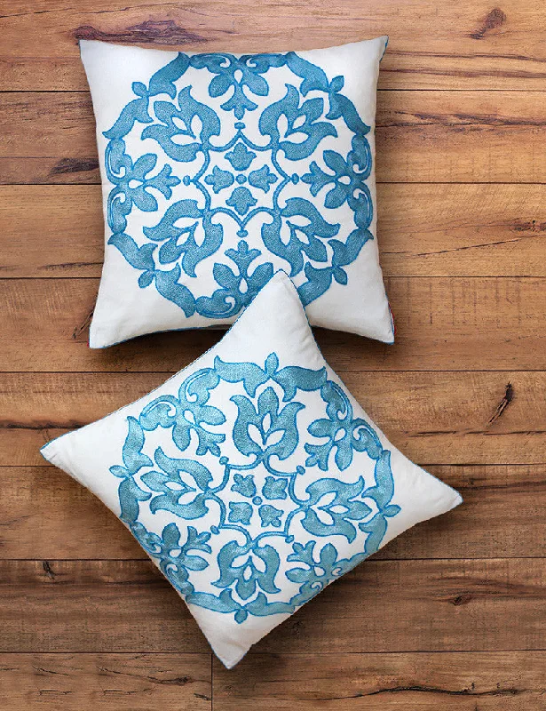 Adjustable Pillows for Customized ComfortHaven Mist Throw Pillow Pair