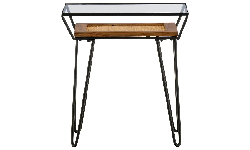 Bamboo - charcoal infused mattresses for odor absorptionBurnside End Table