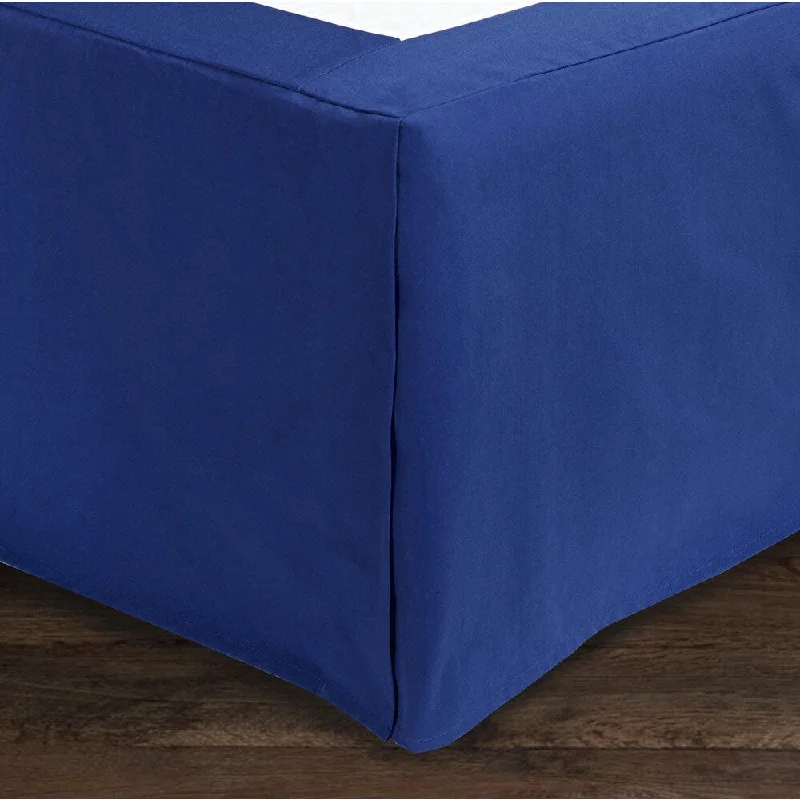 Bed skirts with a high - thread count for a quality feelJennifer Taylor Royal Blue Oversized Bedskirt Bed skirts with a high - thread count for a quality feelJennifer Taylor Royal Blue Oversized Bedskirt