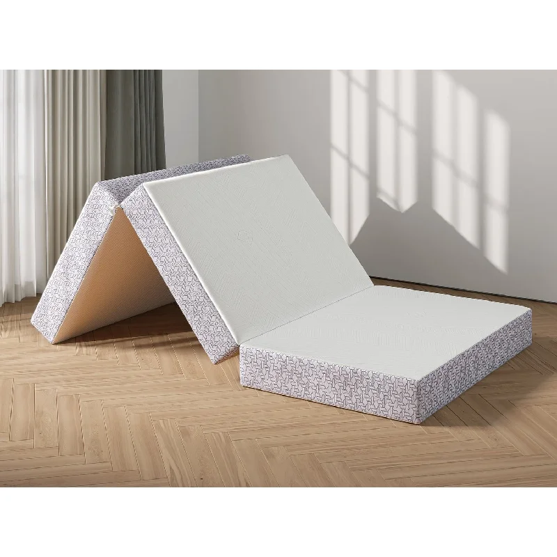 Wool - filled mattresses for natural insulation and moisture - wickingAFI, CoolSoft Size 6" Memory Foam Folding Mattress