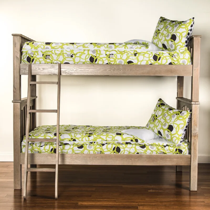Down - filled comforters for supreme warmth and lightnessFull Circle Green Bunkie Zippered Bedding Set Down - filled comforters for supreme warmth and lightnessFull Circle Green Bunkie Zippered Bedding Set