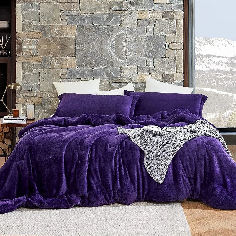 Down - filled comforters for supreme warmth and lightnessMe Sooo Comfy - Coma Inducer® Oversized Comforter Set - Purple Reign