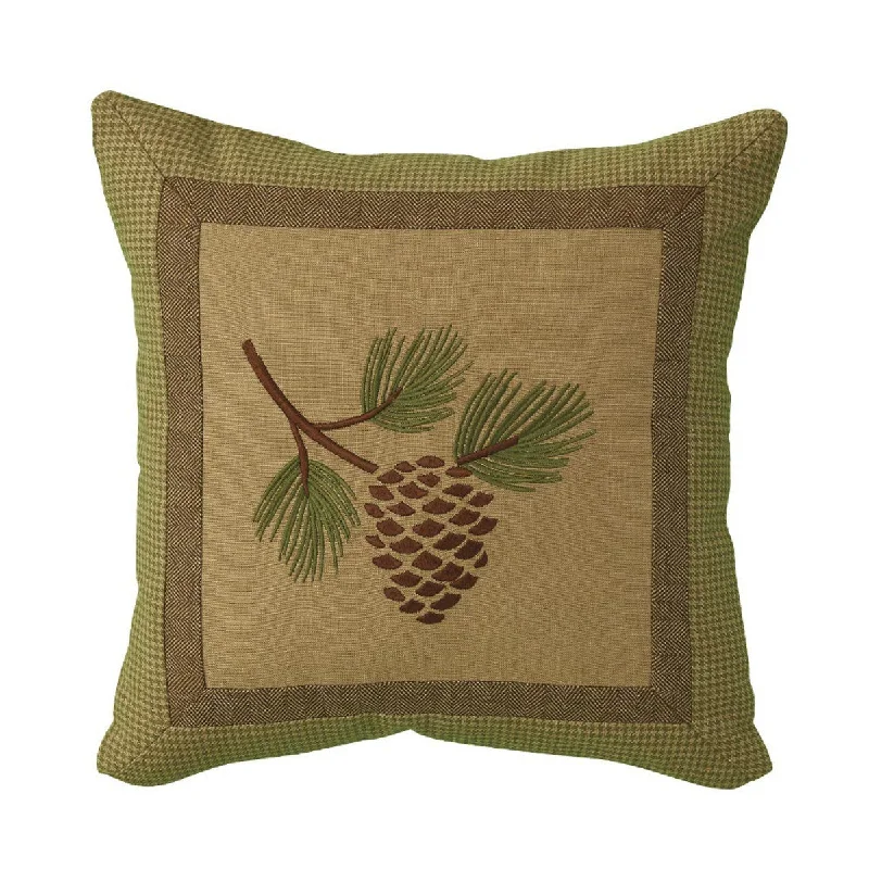 Silk Pillows for Smooth Skin and HairPineview 16" Pillow Set - Poly Fill Park Designs Silk Pillows for Smooth Skin and HairPineview 16" Pillow Set - Poly Fill Park Designs