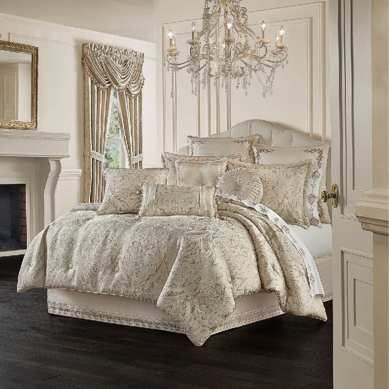Synthetic - filled comforters like polyester for affordability and hypoallergenic propertiesJ. Queen New York Trinity Comforter Set Synthetic - filled comforters like polyester for affordability and hypoallergenic propertiesJ. Queen New York Trinity Comforter Set
