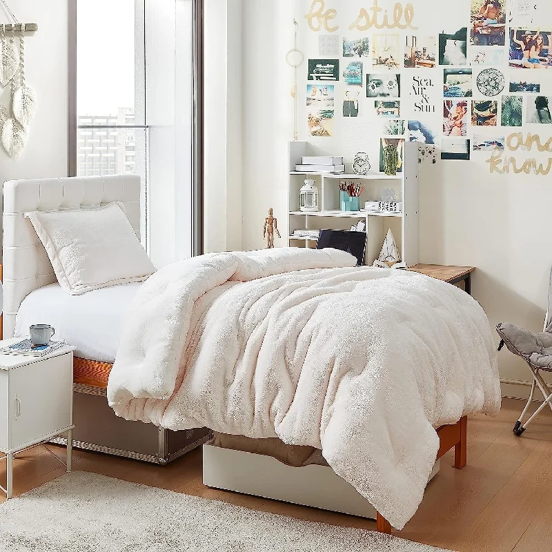 Bamboo - fiber - filled comforters with antibacterial and breathable qualitiesBae, She Thick® - Coma Inducer® Oversized Comforter Set - Sea Salt