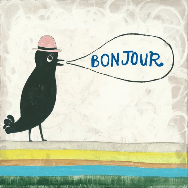 King - size mattresses for spacious master bedroomsART PRINT - BONJOUR