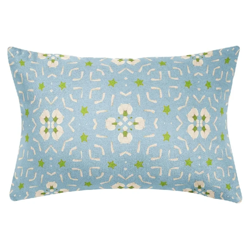Firm Pillows for Side SleepersDorset Garden Blue 14x20 Pillow