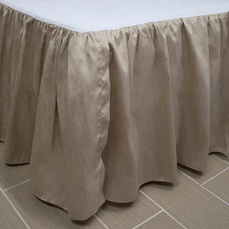 Bed skirts with a modern minimalist designThread and Weave Tuscany Bedskirt