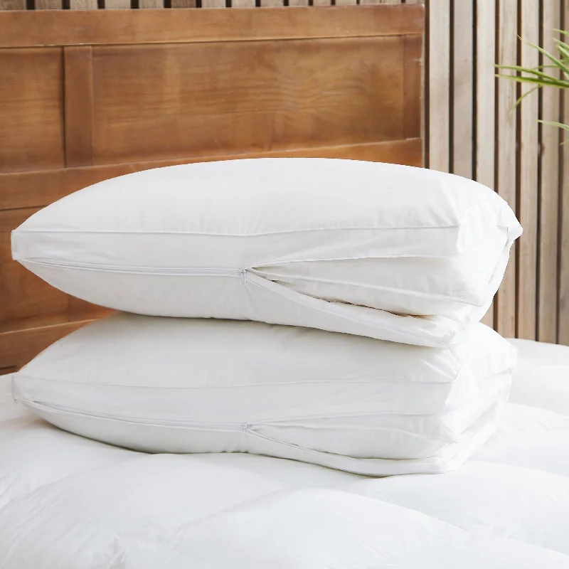 Memory Foam Pillows for Neck Support3-in-1 Adjustable Down Alternative Pillow By Stearns and Foster (Hypoallergenic) Memory Foam Pillows for Neck Support3-in-1 Adjustable Down Alternative Pillow By Stearns and Foster (Hypoallergenic)