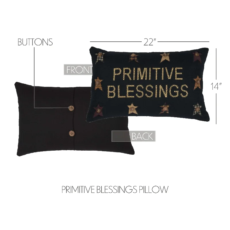 Bed skirts with a ruffled tiered designHeritage Farms Primitive Blessings Pillow 14x22 Bed skirts with a ruffled tiered designHeritage Farms Primitive Blessings Pillow 14x22