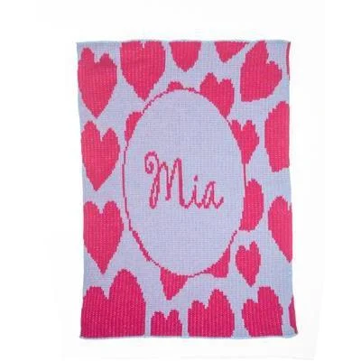 Natural latex and organic cotton blend mattressesHeavenly Hearts & Name Personalized Stroller Blanket or Baby Blanket