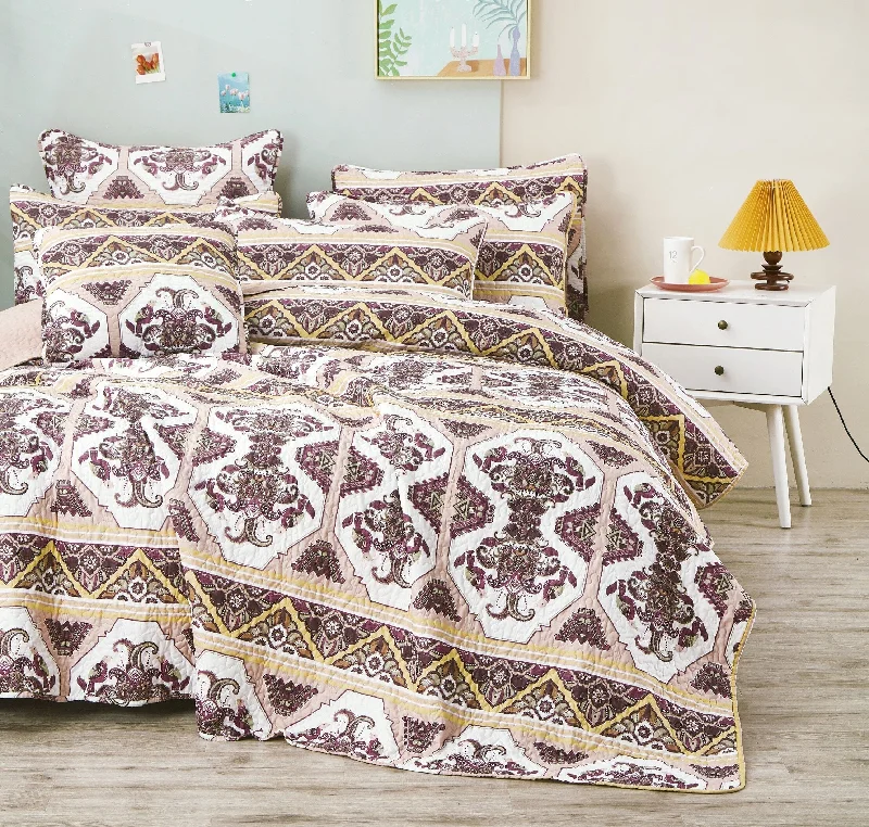 tropical style bedspreads with palm leaves and bright colors for a vacation - like vibeDaDa Bedding Majestic Oriental Kilim Bedspread - Royal Persian Traditional Design Intricate Ornate Ornament Print Coverlet w/ Shams tropical style bedspreads with palm leaves and bright colors for a vacation - like vibeDaDa Bedding Majestic Oriental Kilim Bedspread - Royal Persian Traditional Design Intricate Ornate Ornament Print Coverlet w/ Shams