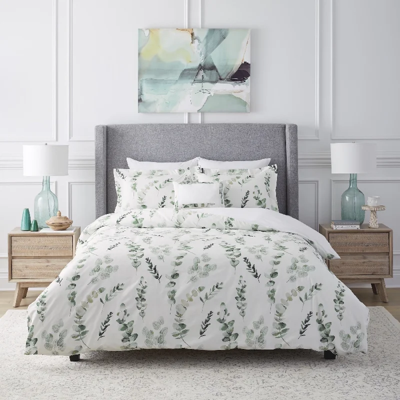 Goose down comforters known for their superior quality and insulation250TC Eucalyptus Oversized Comforter Set Ensemble Goose down comforters known for their superior quality and insulation250TC Eucalyptus Oversized Comforter Set Ensemble
