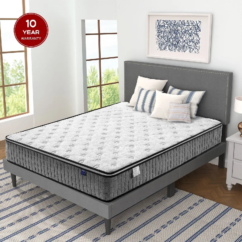 King - size mattresses for spacious master bedroomsWayna 12 inch Medium-FirmPillow Top Cooling Gel Hybrid Mattress King - size mattresses for spacious master bedroomsWayna 12 inch Medium-FirmPillow Top Cooling Gel Hybrid Mattress
