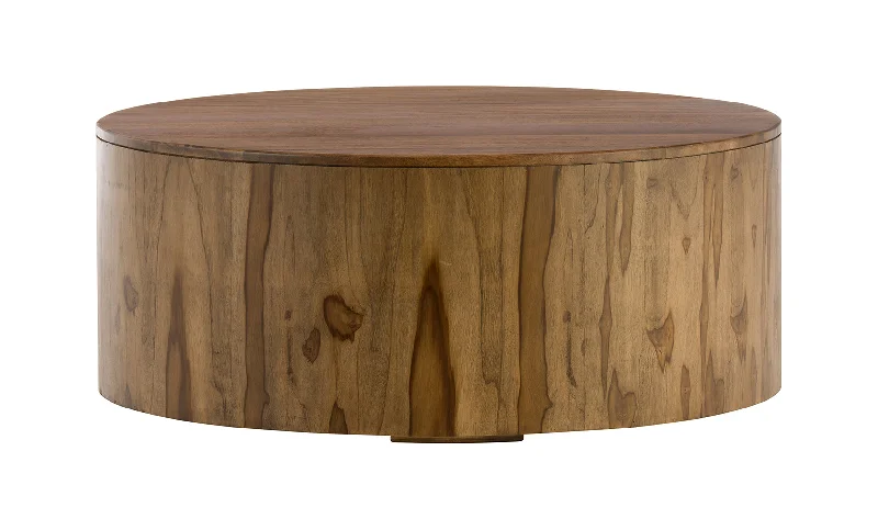 Wool - filled mattresses for natural insulation and moisture - wickingBalam Round Coffee Table