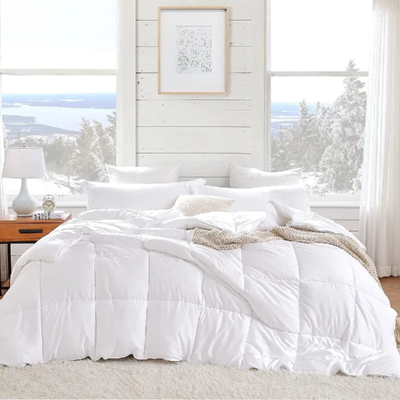 Wool - filled comforters with natural moisture - wicking and temperature - regulating featuresSnorze® Cloud Comforter Set - Coma Inducer® Ultra Cozy - White