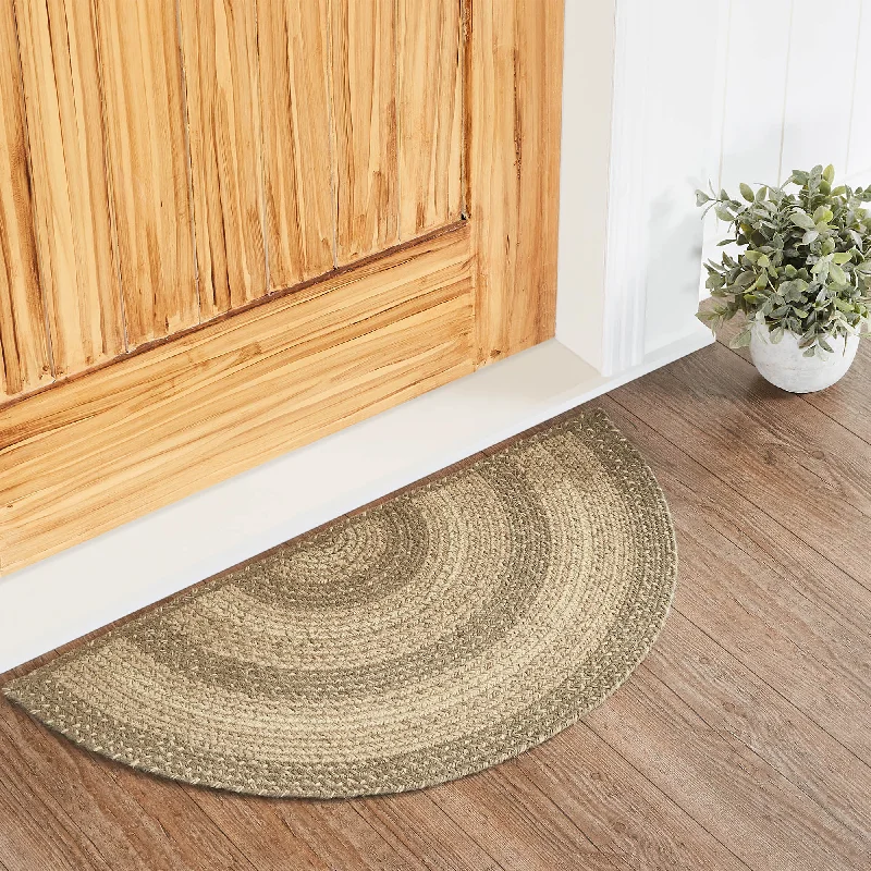 Bed skirts with a soft fleece lining for added comfortCobblestone Jute Rug Half Circle w/ Pad 16.5x33 Bed skirts with a soft fleece lining for added comfortCobblestone Jute Rug Half Circle w/ Pad 16.5x33