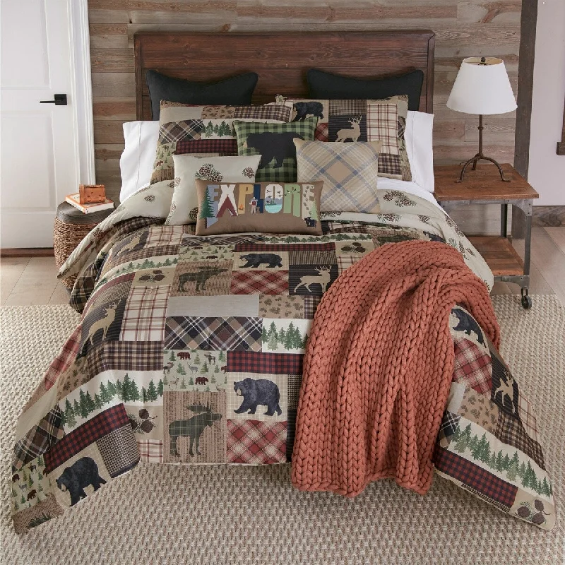Latex - filled comforters with a bouncy texture and good supportWilderness Pine Comforter Set Latex - filled comforters with a bouncy texture and good supportWilderness Pine Comforter Set