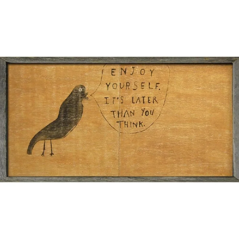 Wool - filled mattresses for natural insulation and moisture - wickingART PRINT - Enjoy Yourself