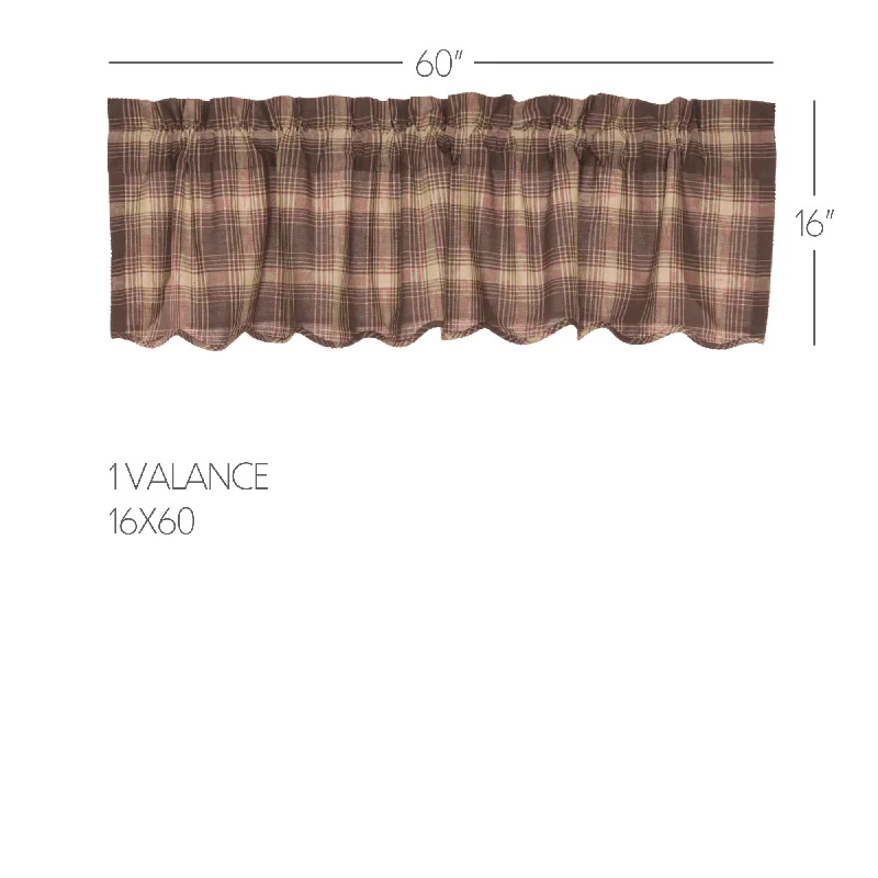 Bed skirts with a beach - themed printDawson Star Scalloped Valance 16x60