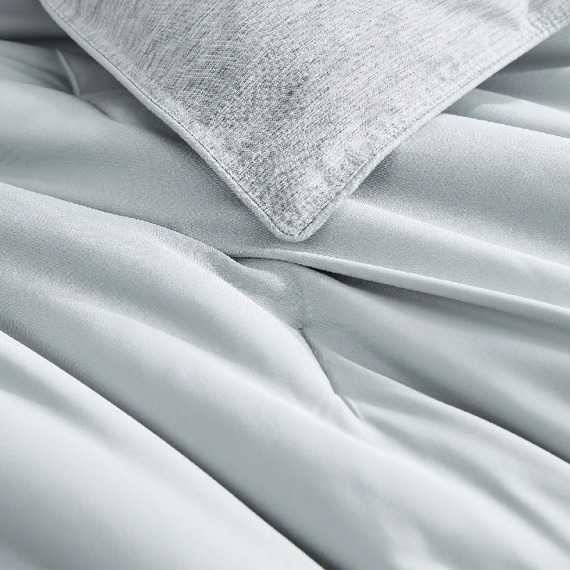 Queen - size comforters for standard queen - sized mattressesIce Panda - Coma Inducer® Oversized Cooling Comforter Set - Glacier Gray