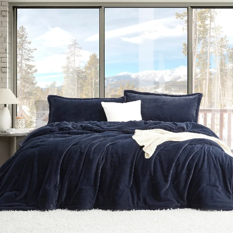 Silk - filled comforters for a luxurious and smooth touchSofter than Soft® - Coma Inducer® Oversized Comforter Set - Blue Nights