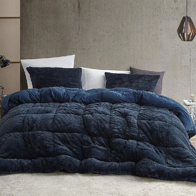 Queen - size comforters for standard queen - sized mattressesAre You Kidding Bare - Coma Inducer® Oversized Comforter - Nightfall Navy Queen - size comforters for standard queen - sized mattressesAre You Kidding Bare - Coma Inducer® Oversized Comforter - Nightfall Navy
