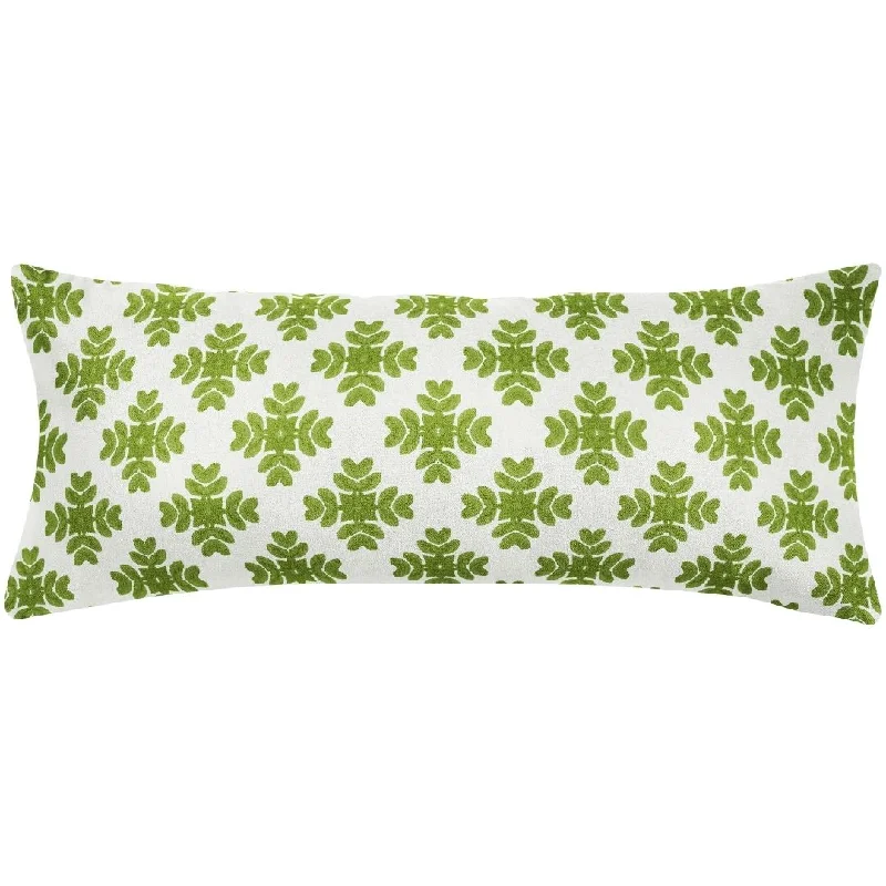 Feather Pillows for a Luxurious SleepBrushstrokes Green 14x36 Pillow