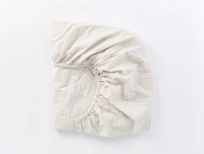 Bolster Pillows for Sofa DecorationOrganic Crinkled Percale™ Fitted Sheet - Renewed
