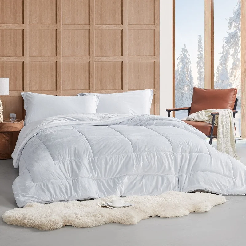 Duck down comforters with a softer feel and good warmth retentionIcelandic Nights - Coma Inducer® Oversized Comforter Set - Arctic Ice Duck down comforters with a softer feel and good warmth retentionIcelandic Nights - Coma Inducer® Oversized Comforter Set - Arctic Ice