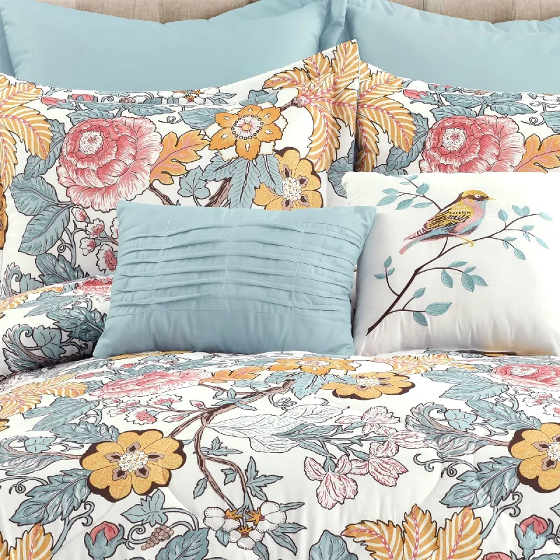 Latex - filled comforters with a bouncy texture and good supportLush Decor Sydney 7 Piece Comforter Set Latex - filled comforters with a bouncy texture and good supportLush Decor Sydney 7 Piece Comforter Set